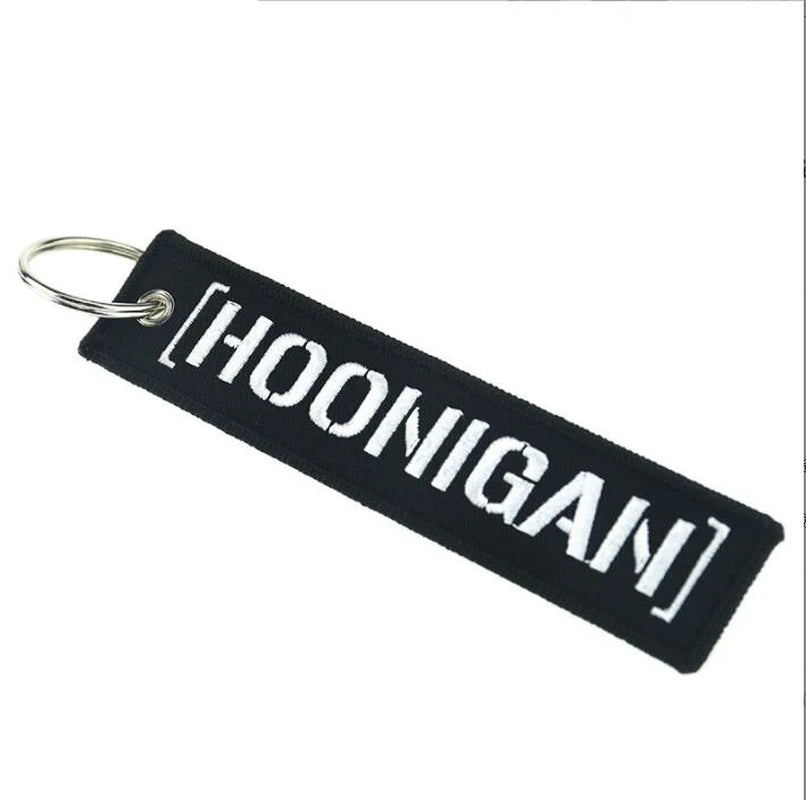 HOONIGAN Embroided Strap Keychain