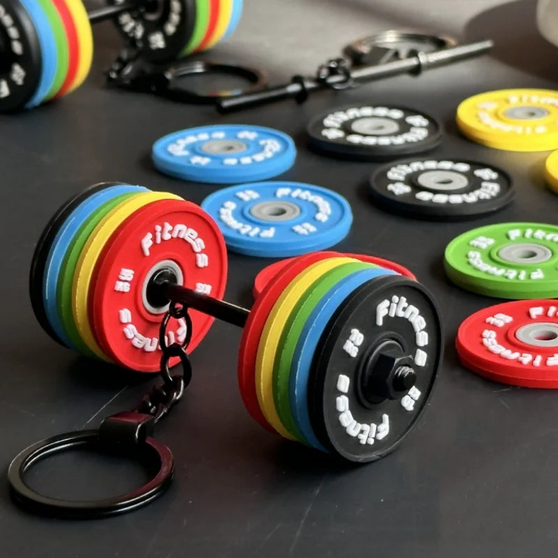 Weightlifting Keychains