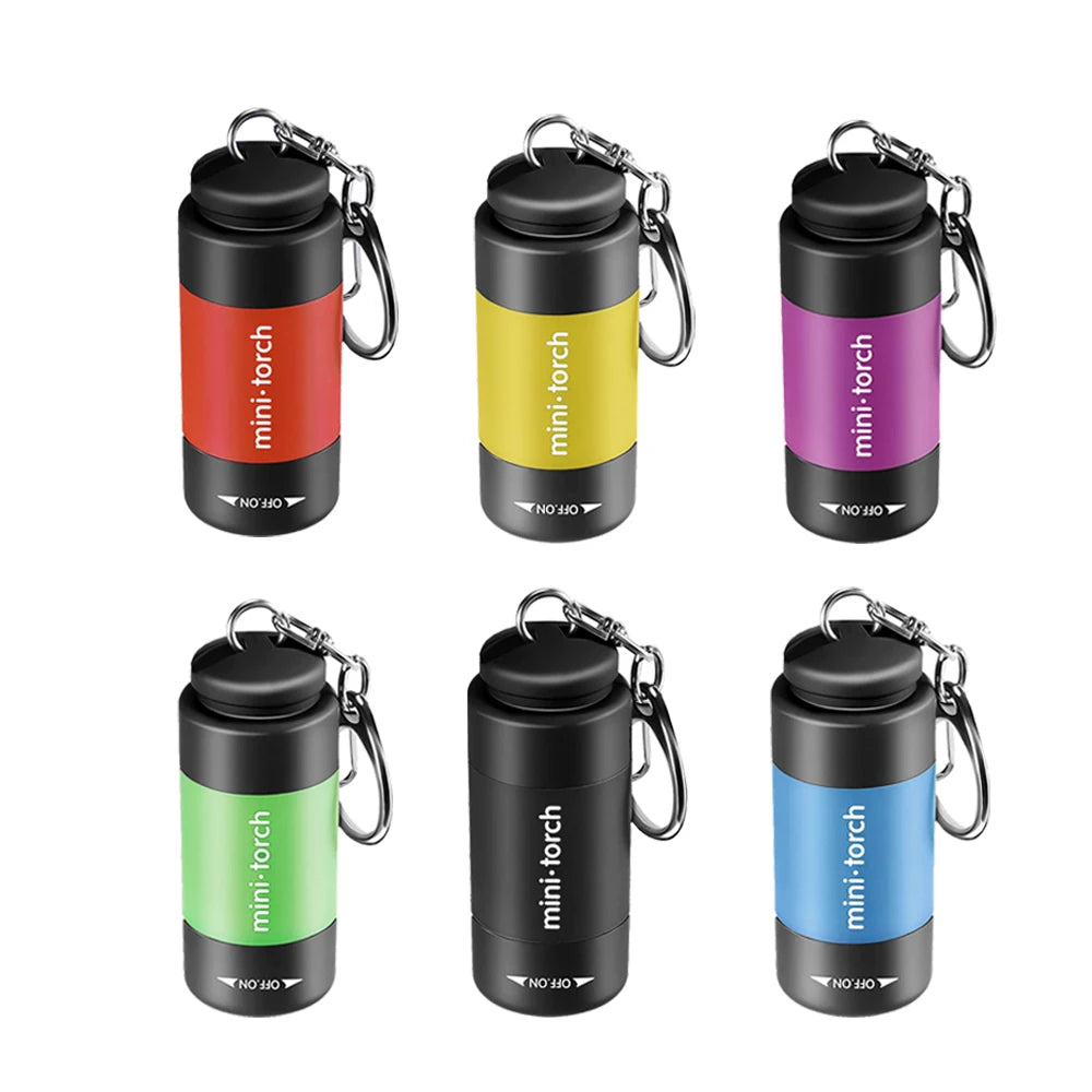 Mini Flashlight Keychain